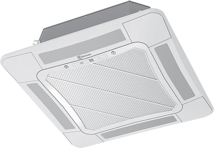Кассетный внутренний блок мульти сплит-системы Electrolux EACC/I-24 FMI/N8_ERP