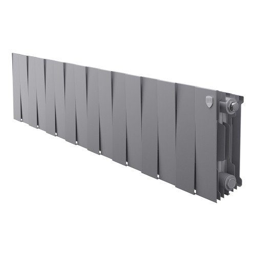 Радиатор биметаллический Royal Thermo PianoForte 200 Silver Satin - 16 секц.