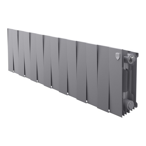 Радиатор биметаллический Royal Thermo PianoForte 200 Silver Satin - 14 секц.