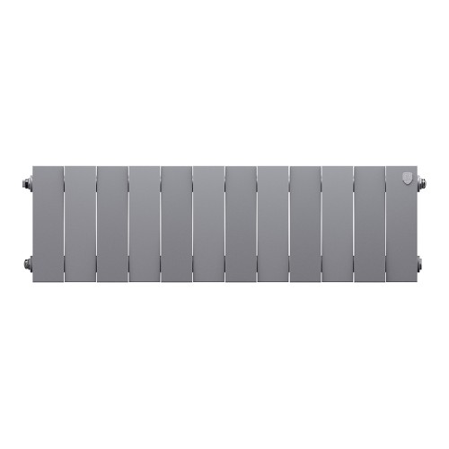 Радиатор биметаллический Royal Thermo PianoForte 200 Silver Satin - 12 секц.