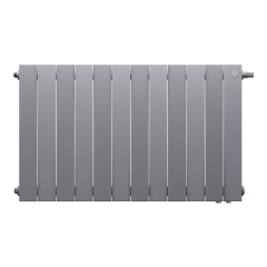 Радиатор биметаллический Royal Thermo PianoForte 500 Silver Satin VDR80 - 12 секц.