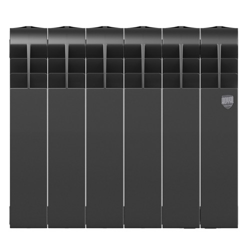 Радиатор биметаллический Royal Thermo BiLiner 350 Noir Sable - 6 секц.