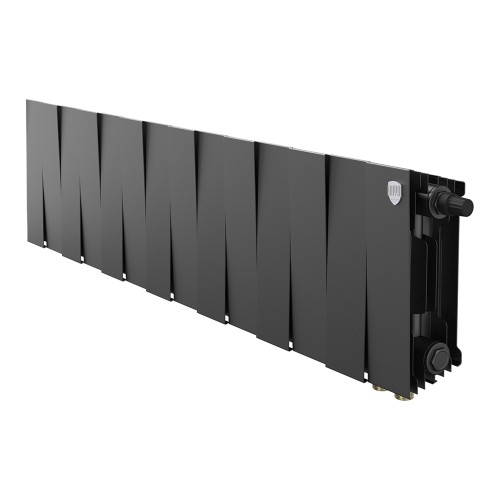 Радиатор биметаллический Royal Thermo PianoForte 200 Noir Sable - 14 секц. VDR