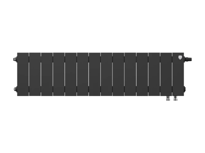 Радиатор биметаллический Royal Thermo PianoForte 200 Noir Sable - 14 секц. VDR