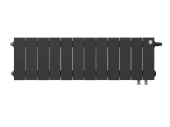 Радиатор биметаллический Royal Thermo PianoForte 200 Noir Sable - 12 секц. VDR