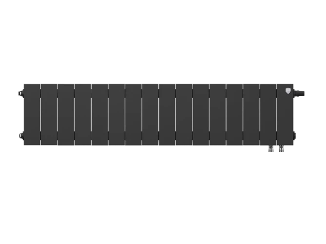 Радиатор биметаллический Royal Thermo PianoForte 200 Noir Sable - 16 секц. VDR