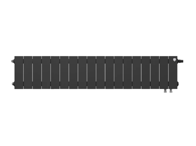 Радиатор биметаллический Royal Thermo PianoForte 200 Noir Sable - 18 секц. VDR