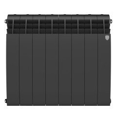 Радиатор биметаллический Royal Thermo BiLiner 500 Noir Sable - 8 секц.