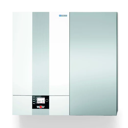 Котёл газовый настен. конденс. WOLF CGW-2-24/140L (25,8 кВт) закр.кам.сгор.,с бойл-м 140л с насосом