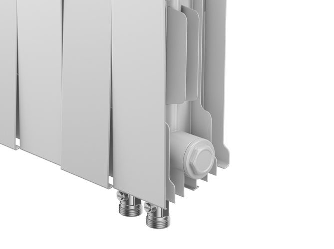 Радиатор биметаллический Royal Thermo PianoForte 200 Bianco Traffico - 20 секц.VDR