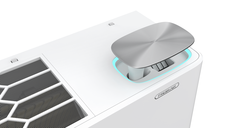 Инверторная сплит-система бризер серии ROYAL FRESH STANDARD Full DC EU Inverter RCI-RFS28HN (комплект)