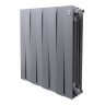 Радиатор биметаллический Royal Thermo PianoForte 500 Silver Satin - 8 секц.